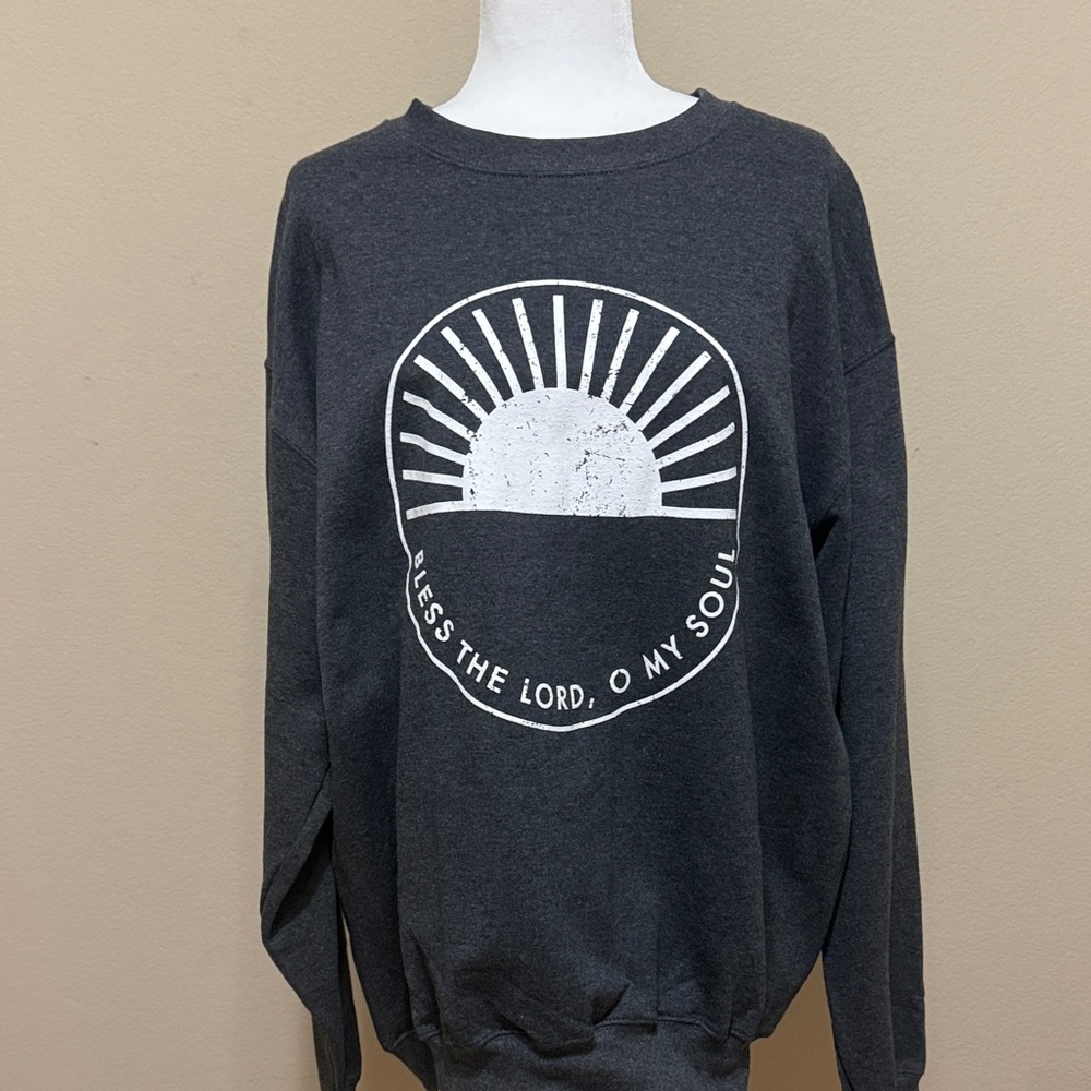 Port & Company Crewneck Sweatshirt - Bless The Lord, O My Soul
